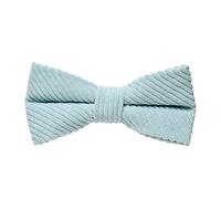 MASADA nœud papillon velours côtelé bleu clair - Accessoire pour homme, réglable en continu, fait main et fermeture à crochet - 12 x 6 cm