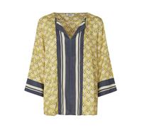 Masai Chemisier 'MaByrana' crème / bleu / roseau, Taille XL