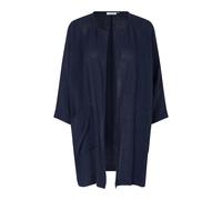 Masai - Veste Ouverte Marine avec Manches 3/4 - Femme - Pulls - Bleu - Taille: 46 FR