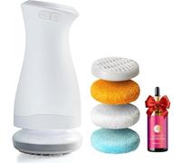 Masajeador Anticelulítico Eléctrico, Masaje Celulitis con 3 Almohadillas Lavables que Levantan, Aprietan y Suavizan la Piel, para Vientre, Piernas, Masaje de Celulitis, Lipedema