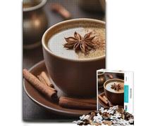Masala Chai with Star Anise Puzzle 1000pcs (38x26cm) pour Adultes | Passe-temps relaxant en intérieur autour d’une table, pour progresser pièce après pièce.