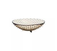 MASALA Coupe en verre marron D30 H9
