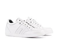 Masaltos Chaussures réhaussantes pour Homme avec Semelle Augmentant la Taille jusqu'à 7cm. Fabriquées en Peau. Modèle Ibiza B Blanc 42