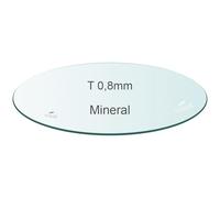 masar Ø 24,0mm Verre de Montre - Diamètre 24mm - Épaisseur 0,8mm- Made in Japon - Minéral Plat Rond - 1 Pcs