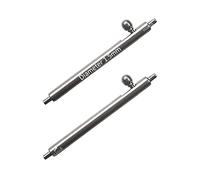 masar 12mm Ø 1,5mm Premium libération Rapide Barrettes Barres à Ressort à Levier pour Bracelet de Montre 2 Pcs 12 LR 1.5 mm