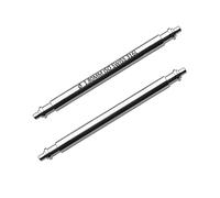 masar 20mm XTS180 Ø 1,8mm Swiss - Barrette à Ressort de Bracelet Montre - Goupille de Fixation, Tige, Pompe, Anse, Barre, Attache - 0,9mm - Watch Spring Bar, Pin - Acier Inoxydable 316L - 2 Pcs