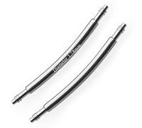 masar 22mm SLX178C - Barrettes à Ressort Ø 1,78mm Courbée pour Bracelet Montre incurvée - Pompe, Tige, -, Curved End Spring Bar for Watch Strap - INOX 316L - 2 pcs