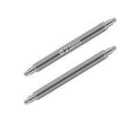 masar 22mm XDS200 Ø 2,0mm Barrettes à Ressort, Tige, Pompe de Montre - Watch Spring Bars Double Épaulement - Bracelet - Acier Inoxydable 316L - 1,1mm - 2 Pcs