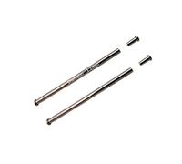 masar 26mm Ø 1.2mm Pins with Tubes Raccords Long - Barres de Pression du Bracelet de Montre et extrémités de Rivet 26 mm - 1.2 mm