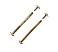masar 26mm Ø 1.5mm Gold - Raccords - Barres et vis filetés pour Bracelet de Montre - 26 mm / 1,5 mm - Diamètre tête de vis Ø 3,00 mm Gold