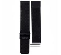 masar Bracelet Milanais Premium 22mm Noir - Mesh Ø 0,6mm - Bracelet Montre Homme - Acier inoxydable en maille Milanaise - Watch Strap Mesh Milanese Black - Universel - MBM0022B