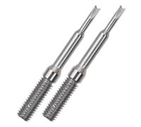 masar XT F - 2 Fourches INOX 420F pour Outil Montre Type 6767 - Accessoires de Remplacement pour Barres à Ressort, Tiges, Pompes, Anses - Watch Tool Forks 2 Pcs