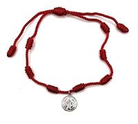 MASBARATA Bracelet avec nœuds et motif en argent sterling, taille unique, Argent