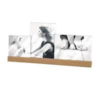 Mascagni - Cadre Multi Photo en Acrylique avec Support - 3 Photos - Format 1 Photo 10x10 et 2 Photos 13x18 cm