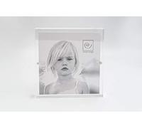 Mascagni - Cadre Photo Acrylique avec aimants - 12x12 - Taille Photo 10x10cm - Carré