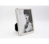 MASCAGNI - Cadre photo en métal brossé - Taille photo 20x25cm - Rectangle