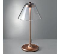 Mascagni CASA - Lampe de Table LED en métal et Acrylique - Couleur Or