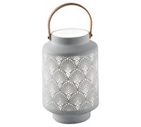 Mascagni CASA - Lampe-Lanterne en Porcelaine avec poignée en Bois
