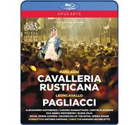 Mascagni : Cavalleria rusticana. Leoncavallo : Pagliacci. Westbroek, antonenko, Platanias, Zilio, Pappano, Michieletto. [Blu-ray]