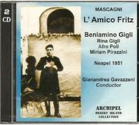 Mascagni, Pietro - L'Ami Fritz