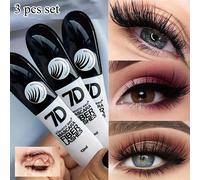 Mascara 3 pièces Set Noir l Volume Extension Eyelashes Make Up Beauty