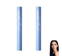 Mascara 4D Allonge-Recourbant, Mascara Télescopique Waterproof, Courbe Longue Tenue, Volume Anti-Bouts, Volume et Allongement, Facile à Démaquiller, Pour Femme (2Pièce)