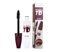 Mascara 7D Colossal Volume Express, formule waterproof et anti-bavures, mascara noir allongeant à tenue longue durée, effet épaississant modulable pour des cils naturellement recourbés (2)