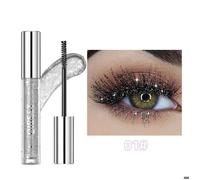 Mascara à paillettes argentées,or,violet,diamant,séchage rapide,longue durée,imperméable,recourbé,cils épais et - 01 [D491834]