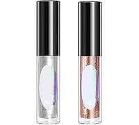 Mascara à paillettes de diamant 4D, mascara de couleur chatoyante, mascara de diamant à séchage rapide imperméable, maquillage des yeux étincelants pour la fête du festival de musique sur scène