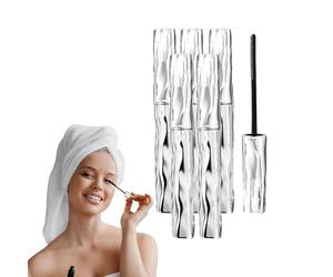 Mascara allongeant waterproof et résistant à la transpiration - Mascara allongeant et recourbant noir - Fer à lisser volumisant pour cils fins et courts, tenue longue durée, sans bavure (5 pièces)
