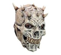 Ghoulish Productions - Masque Spikes, de la gamme Skulls. Ce masque en latex résistant est peint à la main et est idéal pour Halloween. Taille unique adulte.