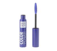 Mascara Color Power - Miss Den - Mascara Couleur Intense - Effet Volume et Élongation - Teinte 406 bleu