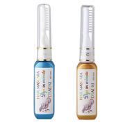 Mascara colorant temporaire DSADKI, b ton de teinture capillaire lavable, teinture capillaire instantan e non toxique pour filles et femmes (bleu