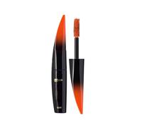 Mascara Coloré Imperméable, 5 Couleurs Mascara Waterproof Longue Tenue Mascara Fibre de Soie 4D Maquillage Femme Yeux pour Halloween, Noël, Fête d'anniversaire (Orange, une taille)