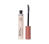 Mascara Cosmétique Bio GRN[Green] Curl et Courbe Basalte Noir - Cils Balançoires et Séparés - Look Profond - Végétalien - 9 Ml