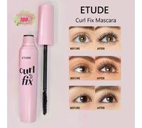 Mascara Curl Fix #1 Noir Un mascara Curl Fix qui maintient puissamment les fins cils recourbés pendant 24 heures grâce à la technologie Curl 24H d'ETUDE, CADEAU