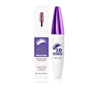 Mascara en fibre de soie 5D durable pour boucler et allonger les cils Maquillage pour maquilleuses créatives Cils durables