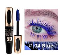 Mascara En Fibres De Soie 5d Mascara Colore Plus Dense Et Volumineux Mascara Naturel Impermeable Et Anti-Bavures Mascara Waterproof Pour Cils