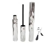 Mascara femme, mascara longueur et courbure, mascara waterproof longue tenue, recourbe-cils 3D, sans pellicules, pour un regard lisse, facile à utiliser, 2 g (1Pièce)