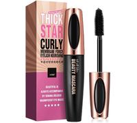 Mascara Fibre De Soie 4d, Allongement De Cils Extra Long Et Mascara Volume Des Cils Imperméable À L'eau Longue Durée Naturellement Maquillage Des Yeux Ne Fleurit Pas
