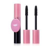 Mascara For Mature Women,Waterproof Mascara With Built-In Mirror, Natural Eye Makeup Lash Mascaras, Smudge-Proof Curling Mascaras For Fuller-Looking Lashes, Long-Lasting Eye Makeup (2PC)