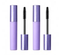 Mascara for Older Women, Black Lengthening Mascara with Precision Slim Brush, Smudge Resistant Buildable Lash Makeup for Mature, Thin, Short, Sparse Lashes(2PCS)