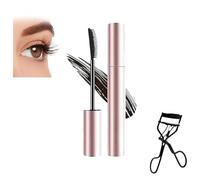 Mascara Gloryboom, mascara longue durée résistant à la transpiration, mascaras volumateur et allongeant pour une brosse de précision, mascaras qui s'enlève à l'eau tiède pour le maquillage des cils.