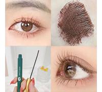 Mascara Imperméable Noir Brun Ultra-Fin,1 Pièce,Petite Tête De Brosse,Extension De Cils,Maquillage,Allonger Les Cils Naturels,Cosmétique Coréen.Brown