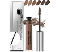 Mascara liquide résistant à l'eau, longue durée, résistant aux taches pour sourcils - Gel teinté pour sourcils - Mascara de brassage - Brûleur - 04 marron foncé