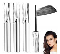 Mascara Londonget, kit de fards à paupières Berlinmood 3D Length & Curl, mascara en métal pour extensions de cils waterproof et anti-bavures, longue tenue, sans s'écailler (3 Pièce)