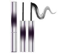 Mascara métallique 3D non agglomérant, non agglomérant, résistant à l'eau, sérum pour cils longueur naturelle et volume mince, prolonge et balancement, pour des cils naturellement beaux