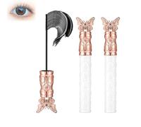 Mascara,New Lift Mascara for Everyday Wear,Fine Brush Black Mascaras,Volume and Curl Mascar For Tiny and Lower Eyelashes,Thick,Curling,Long-Lasting,Waterproof,Non-smudged (2pcs)