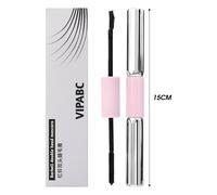 Mascara Noir 2 En 1,Brosse Pour Allonger Les Cils,Sans Bavures,Curling Naturel,Pinceau Fin,Extension De Cils,Outil De Maquillage Imperméable.Black.