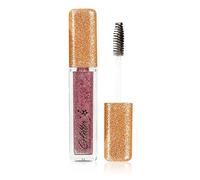 Mascara pailleté Diamond Sparkling Colourful Mascara, anti-smudge sparkling colourful eye make-up tool for weddings stages music festivals (La couleur violette)